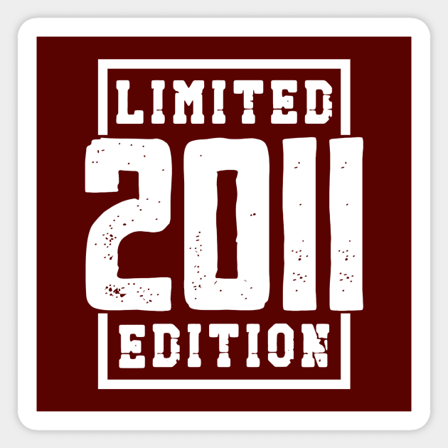 2011 Limited Edition Sticker by colorsplash